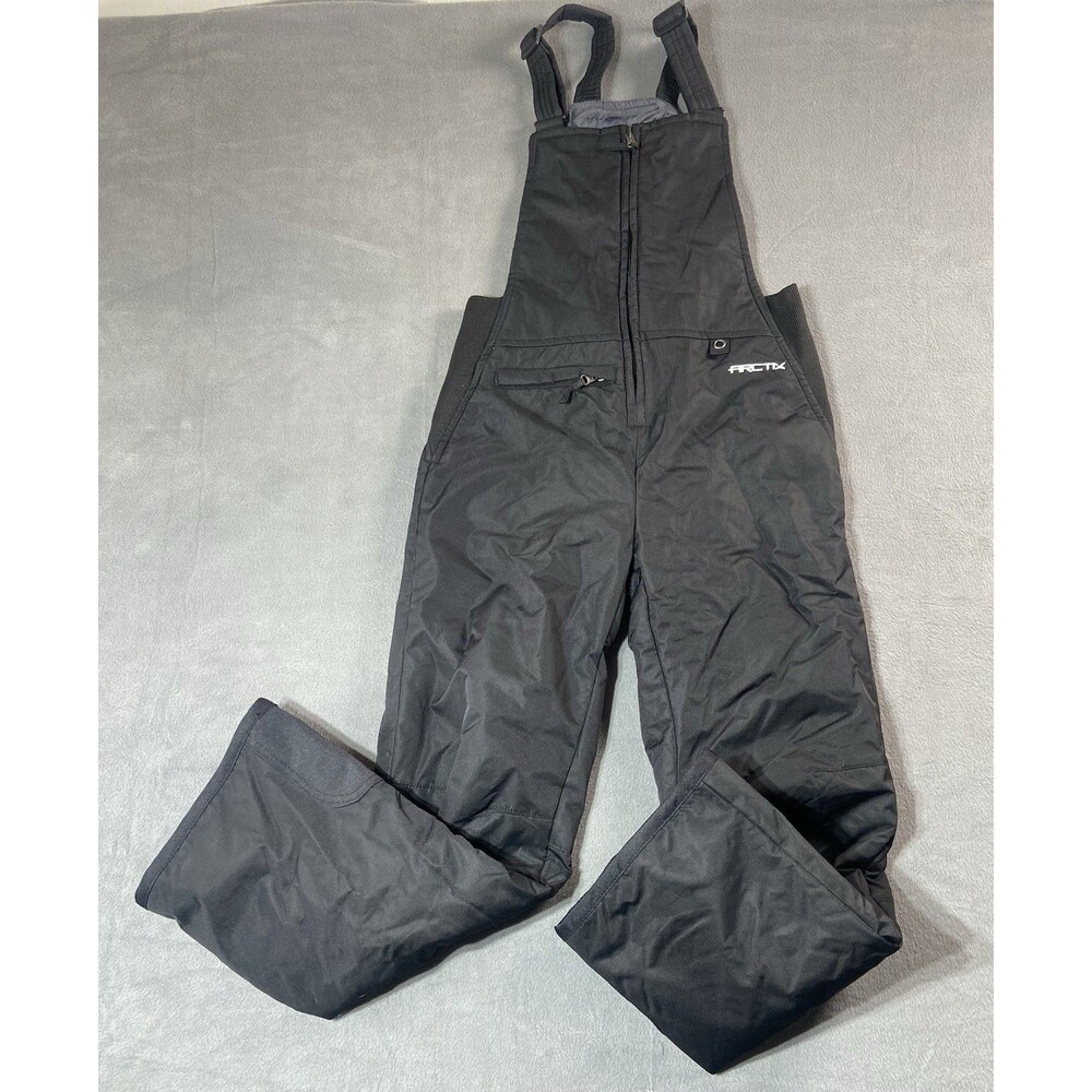Arctix Snow Bib Overalls Youth XL Black Insulated 3K Winter Ski Snowboard Pants
